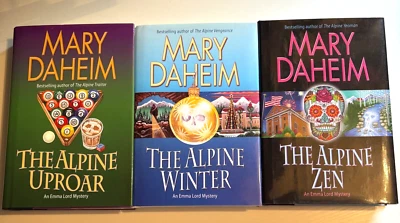 Alpine Uproar, Alpine Winter & Alpine Zen - Mary Daheim Hardcovers - Image 1 of 4