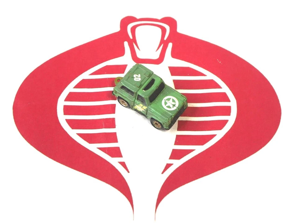 Micro Máquinas Vehículo Ejército Verde 02 JEEP Galoob  Foto 1 de 1