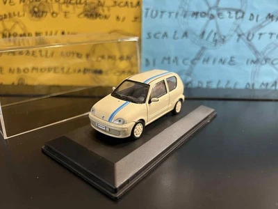 1/43 artigianale Fiat 600 Seicento 2003 crema cream cremè  - prof. repainted - Immagine 1 di 2