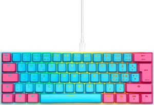 Clavier de jeu mécanique NOS C-450 Mini Pro RGB - Lollipop - Photo 1/9