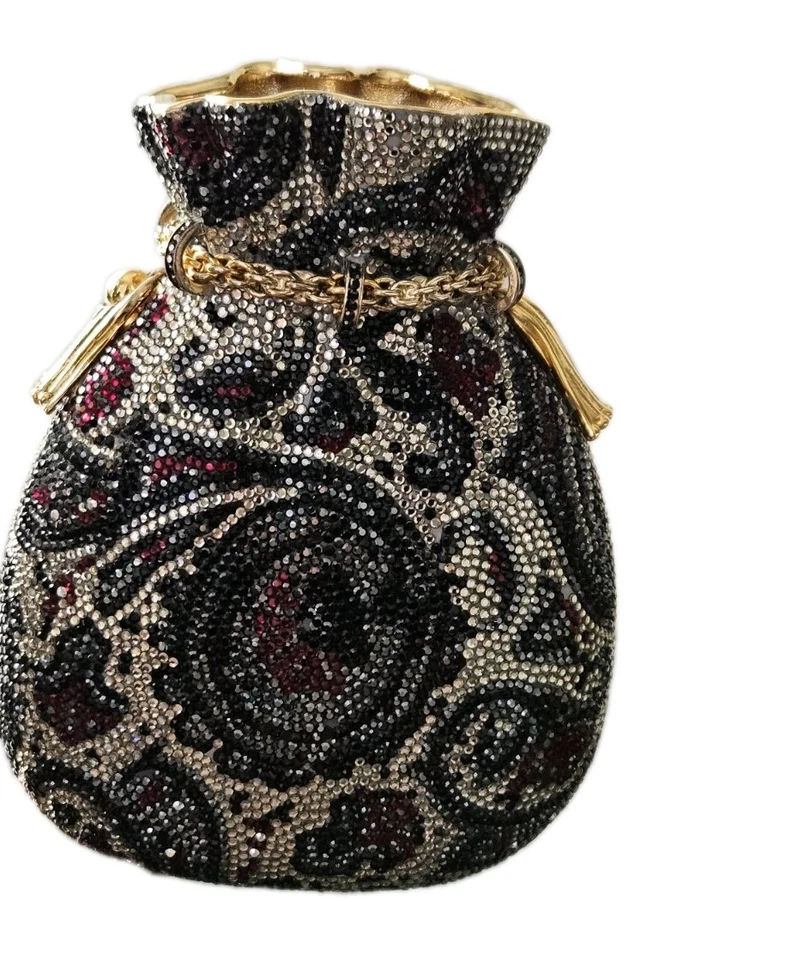 Judith Leiber Judith Leiber bolsa Misers adornada con cristal vintage 93 EVC Foto 1 de 4