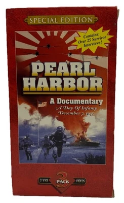 Pearl Harbor Collector’s Series 5 VHS Box Set | WWII TV Series. - Image 1 of 3