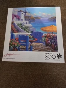 Buffalo Games - Mikki Senkarik - Seaside Happiness - 300 Piece Jigsaw Puzzle...  - Picture 1 of 6