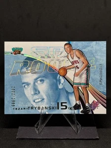 Cezary Trybanski 2002-03 SPx Rookie Level 3 #154 2002/2999 Memphis Grizzlies - Picture 1 of 2