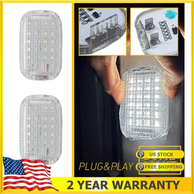 Para 2015-2024 Ford Transit 150 250 350 HD LED cúpula luz área de carga 2x interior - Imagem 1 de 4