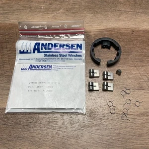 Andersen Winsch Service Kit Set 2 Wartungsset für 46ST 1982 bis 1993 Schotwinde  - Picture 1 of 3
