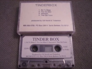 VERY RARE Tinderbox DEMO CASSETTE TAPE 1991 UNRELEASED 4 trax Clif Norrell rock - Picture 1 of 2