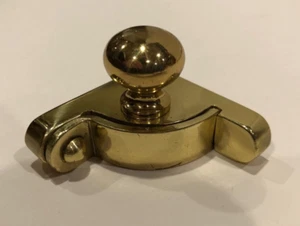 13 Pairs VTG 1990s Brass Brackets & Finials Stair Rods for 27 Inch Wide Carpet - Picture 1 of 24