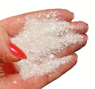 50G Bag Intense Sparkle Chips Dust Crushed Glass Clear Snow Resin Craft Glitter