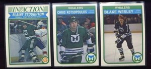 1982-83 O-Pee-Chee #124 Chris Kotsopoulos Rookie Hartford Whalers  NM-MT