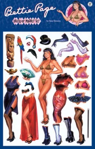 Dark Horse - BETTIE PAGE Pin Up DRESS-UP MAGNET SET - Year 2000 - Bild 1 von 1