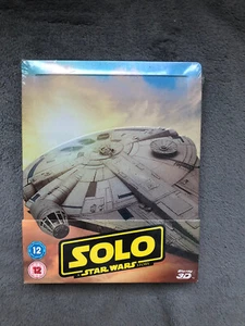 Ultra rare OOP SOLO a star wars story limited edition 3D steelbook - Picture 1 of 2