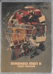2009-10 Between The Pipes Masked Men II Gold #MM48 Chris Perugini 1 of 20 - Picture 1 of 2