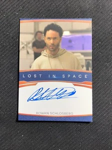 2019 RITTENHOUSE ARCHIVES LOST IN SPACE ROWAN SCHLOSBERG CONNOR AUTOGRAPH AUTO - Picture 1 of 2