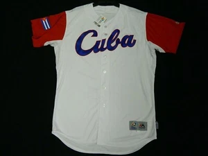 Authentic Team Cuba 2017 WBC World Baseball Classic Jersey Reg.$309 White 48 - Picture 1 of 2