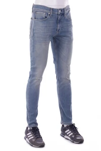 CK Calvin Klein Jeans Uomo SITS BELOW WAIST SKINNY LEG Blu - Imagen 1 de 12