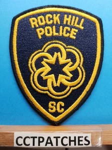 ROCK HILL, SOUTH CAROLINA POLICE SHOULDER PATCH SC - Picture 1 of 2