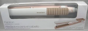 SilverCrest Spring-loaded Flat Iron for Hair Straightening, Waves & Curls - New - Picture 1 of 3