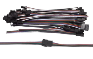 Package of 20 Rgbzone 22AWG 5-Pin Jst Plug El Wire Pairs (Male + Female) - Picture 1 of 1