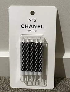 Chanel No 5 VIP GIFT Birthday Candles BRAND NEW SEALED 10 Candle Made in France - Picture 1 of 3
