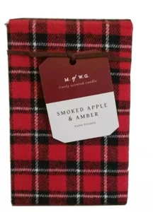 Makers Of Wax Goods KERZE, geräucherter Apfel & Bernstein Duft 8,6 oz, hübsche Box, neu - Bild 1 von 9