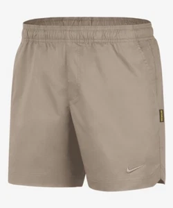 Nike Michigan State  Woven Khaki Training Shorts Mens Sz Large DJ9848-247 NEW - Picture 1 of 7