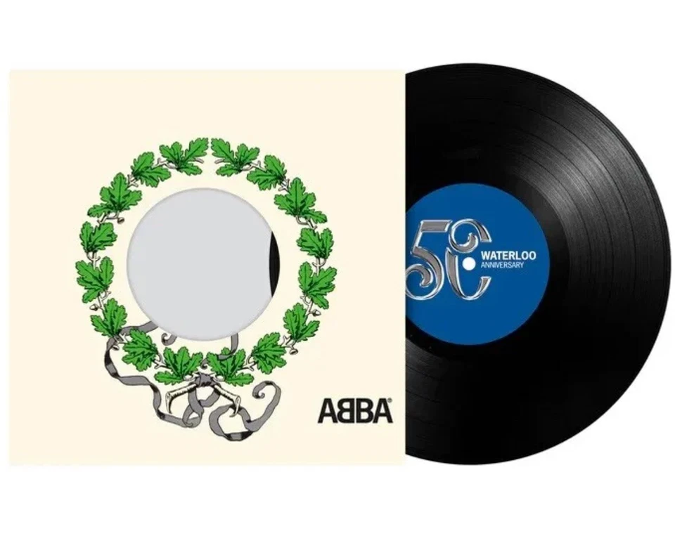 ABBA - Waterloo (50th Anniversary) - 10" Single Vinyl + Swedish, German & French - Image 1 of 1