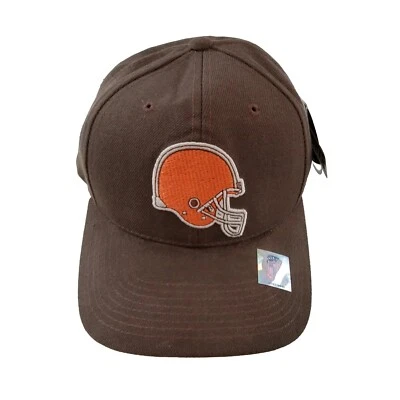 Vintage Cleveland Browns Helmet hat NFL Acrylic Wool cap Football w/tags Faded  - Image 1 of 4