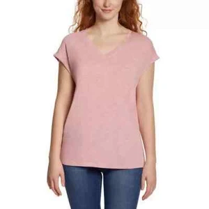Nuevo con etiquetas Jessica Simpson Damas Cómodo Cuello en V Tejido Top Nupcial Rosa Talla L - Imagen 1 de 2