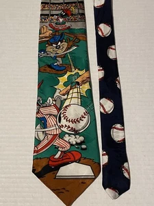 Corbata de béisbol Looney Tunes Mania de colección 1994 Bugs Bunny - Imagen 1 de 6