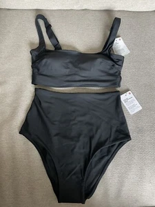 Lululemon Waterside Square Neck Swim Top B/C, High Rise Skimpy Bottom 2 Bikini - Bild 1 von 10