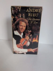 The Christmas I Love by ANDRE RIEU VHS 1997 RARE SEALED - Picture 1 of 5