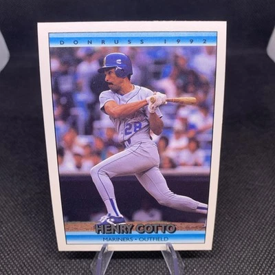 1992 Donruss Henry Cotto Seattle Mariners #356 - Image 1 of 2