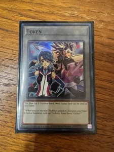 Tarjeta Yugioh súper rara Blue Gal & Trickstar Token TKN5-EN031 - Imagen 1 de 1