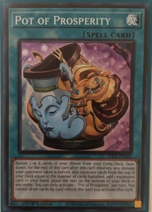 YuGiOh Pot of Prosperity Super Rare 1st Edition RA01-EN066 - Picture 1 of 1