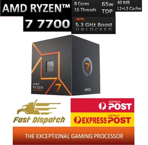 [New] AMD Ryzen 7 7700 AM5 Processor R7 7700 CPU 8-Core 3.8 GHz Processor - Afbeelding 1 van 6