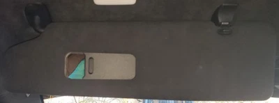 23 M850i Left Sun Visor Black Alcantara w/o Lamp - Image 1 of 4