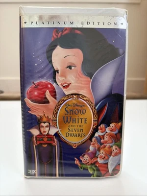 Snow White and the Seven Dwarfs (VHS, 2001, Platinum Edition) - Image 1 of 4