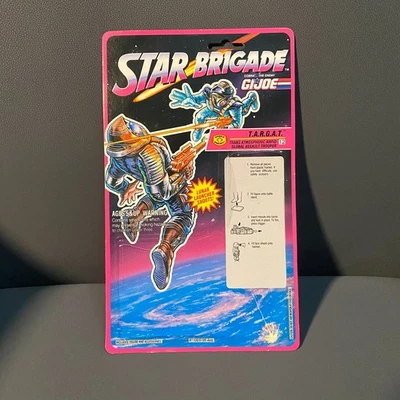 GI Joe Cobra T.A.R.G.A.T. Cardback 1993 sin cortar - Star Brigade Foto 1 de 2