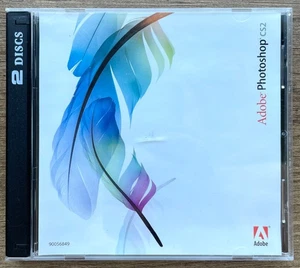 Adobe Photoshop CS2 & Training Video Workshop Macintosh w/ Serial Number 2 Discs - Picture 1 of 5