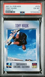 1997 S.I. for Kids Series 3 579 Tony Hawk PSA 6 - Picture 1 of 2