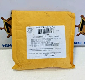 GE 3113155 WEDGE SEAL ASSY, .25, OVERSIZE OIL&GAS #NEW - Picture 1 of 6