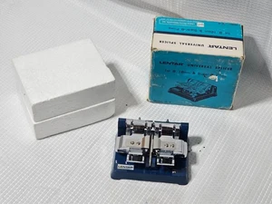 Giuntatrice pellicola universale vintage Lentar modello M4 per 8mm 16mm Super 8 con scatola - Foto 1 di 11