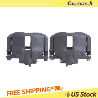 For 1986-1990 Acura Legend Front Left & Right Brake Calipers and Bracket - Image 1 of 4