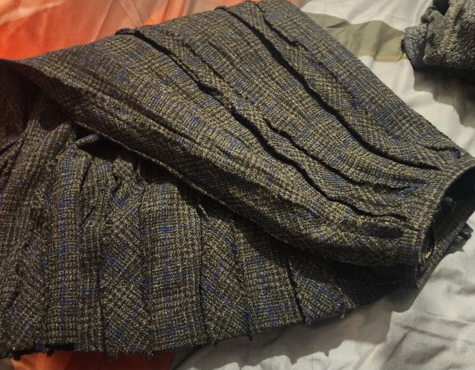 Zara Tweed Skirt Long 8 Fits 10 - Image 1 of 4