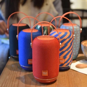 TG107 Portable Bluetooth Speaker – Fabric Wireless Loudspeaker with Bass, USB Re - Photo 1 sur 13