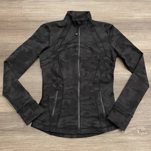 Lululemon Define Jacket Womens 6 Incognito Camo Full Zip Athletic - Picture 1 of 14