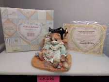 Enesco Calico Kittens 1994 * Stitch In Time Saves Nine Figurine 129429