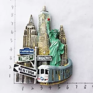 Apribottiglie magnete frigorifero USA New York collezione souvenir turistici - Foto 1 di 35