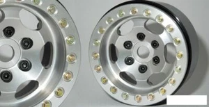 SSD 1.9" Resistente Beadlock Ruedas PLATA SSD00324 6 radios TRX-4 SSD-RC TRX4 - Imagen 1 de 4